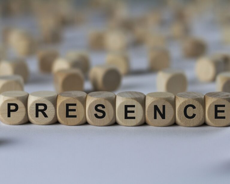 Presence - How to Show Up as You